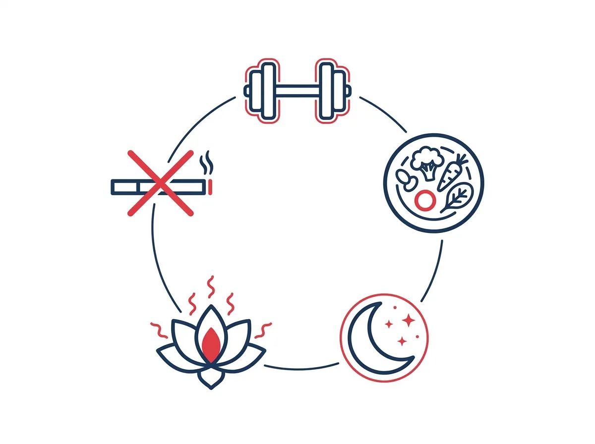 Minimalist infographic illustrating